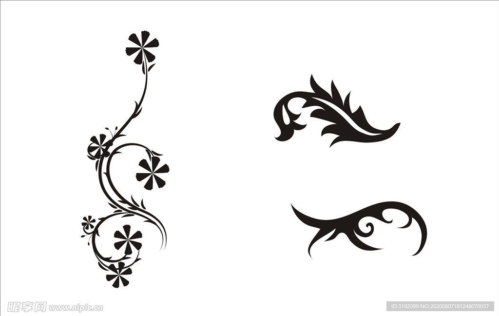 花纹 花边