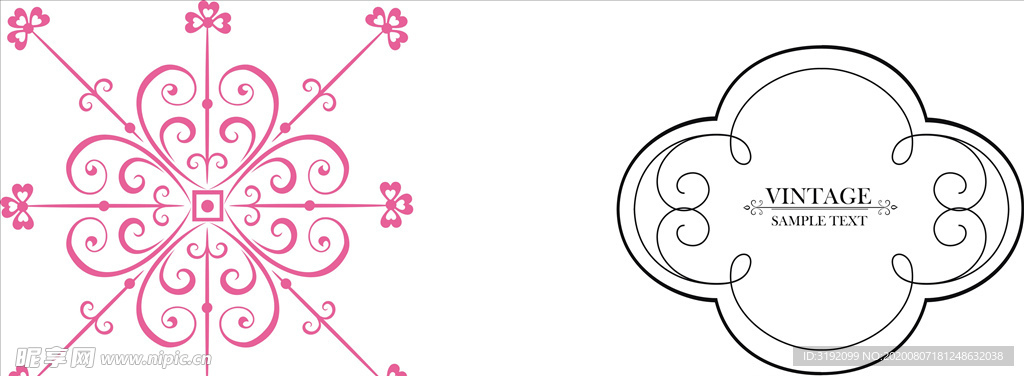 花纹 花边