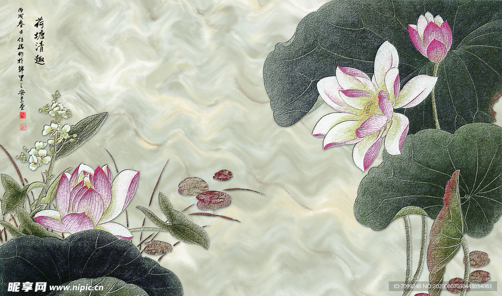 背景墙装饰画
