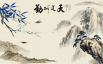背景墙装饰画