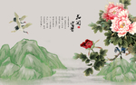 背景墙装饰画