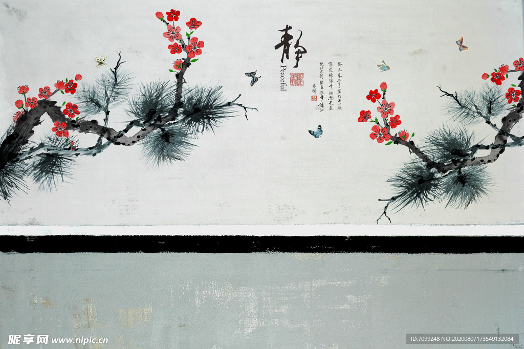 背景墙装饰画