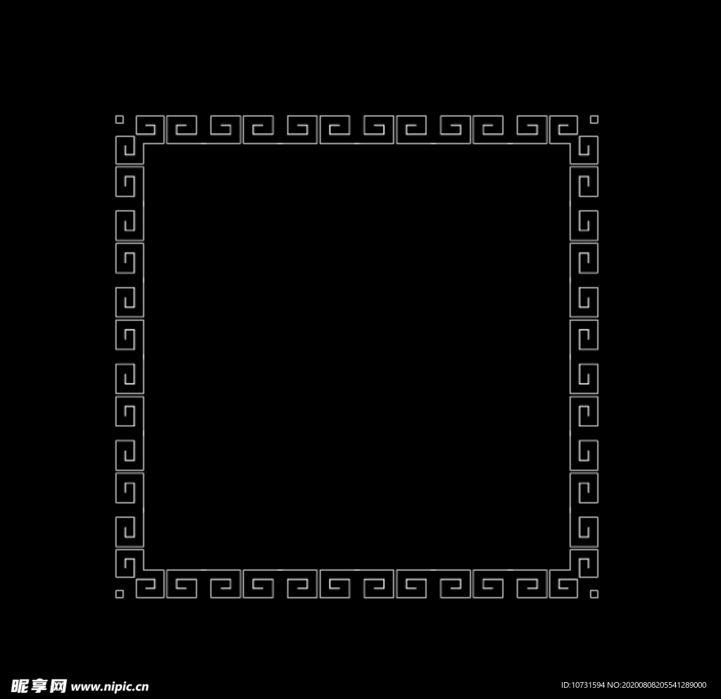 古风花纹