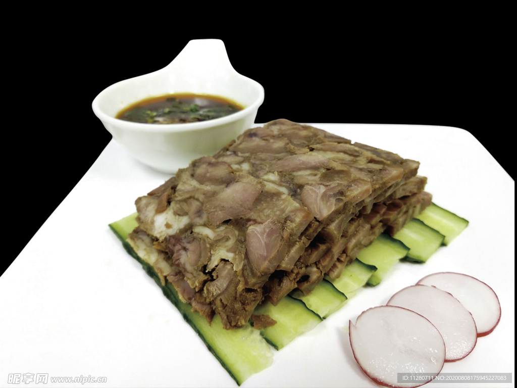 乡村肘花肉