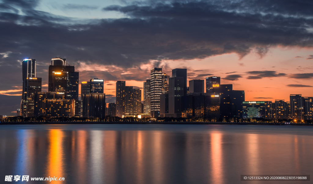 钱塘江夜景