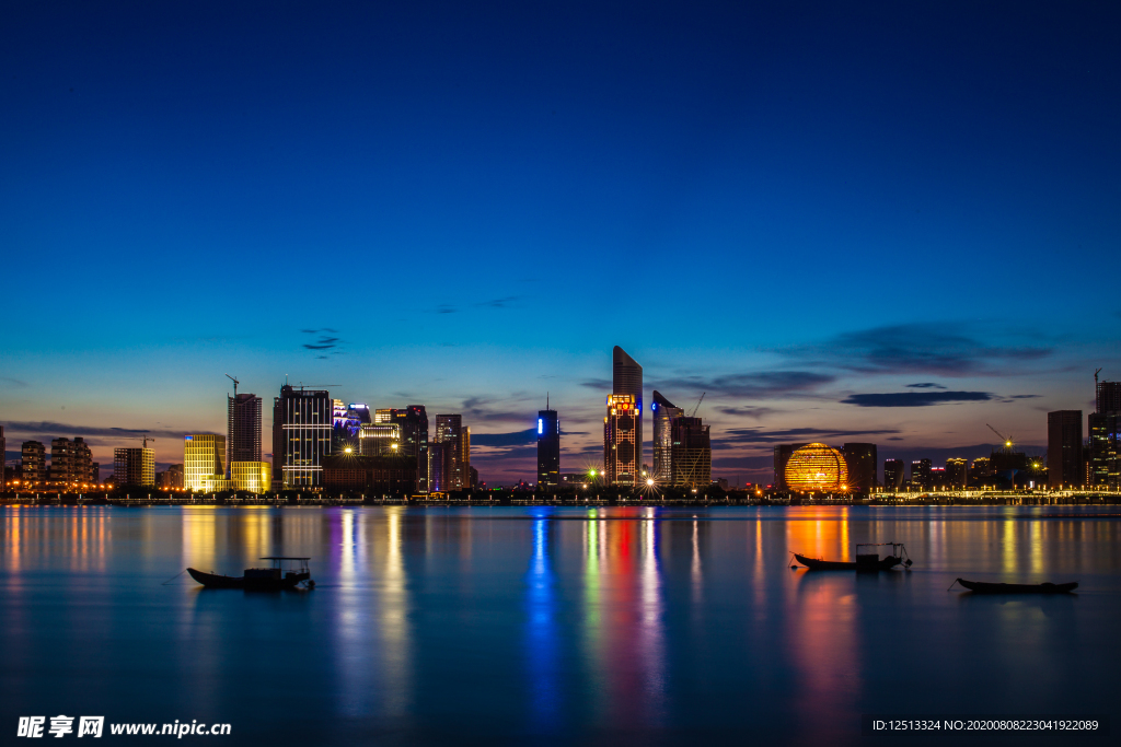 钱塘江夜景