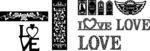 LOVE雕花
