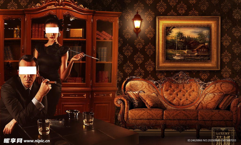 尊贵奢华生活海报