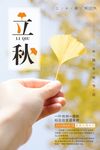 立秋海报
