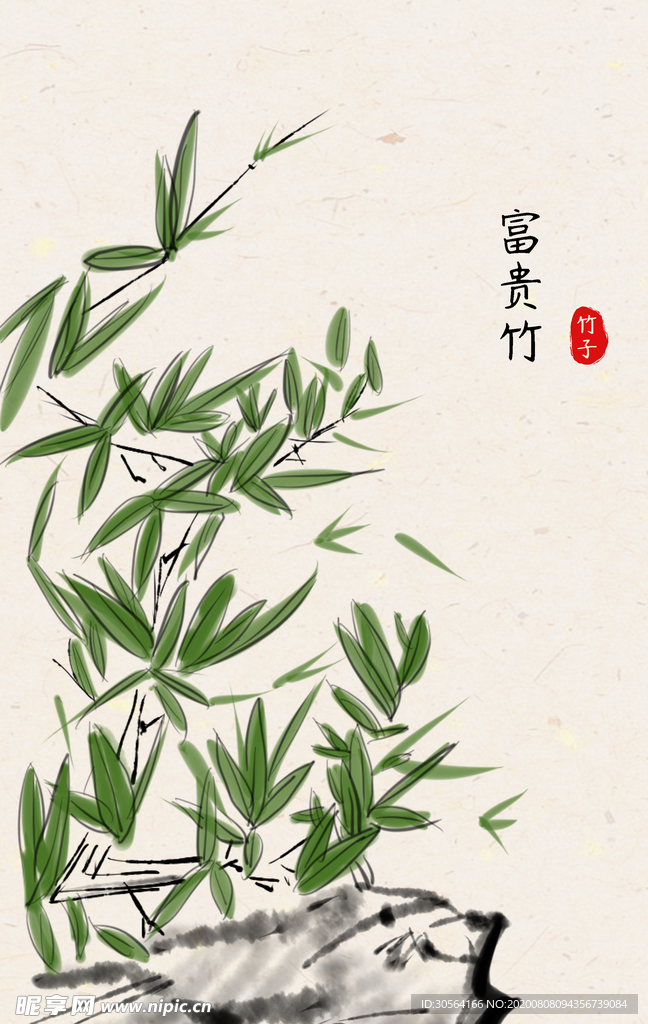 国风国画墙贴墙画壁画背景素材