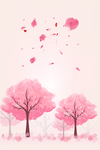 桃花背景