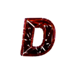 破碎3D字D