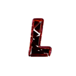 破碎3D字L