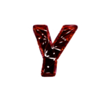 破碎3D字Y