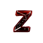 破碎3D字Z