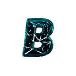 3D破碎数字B