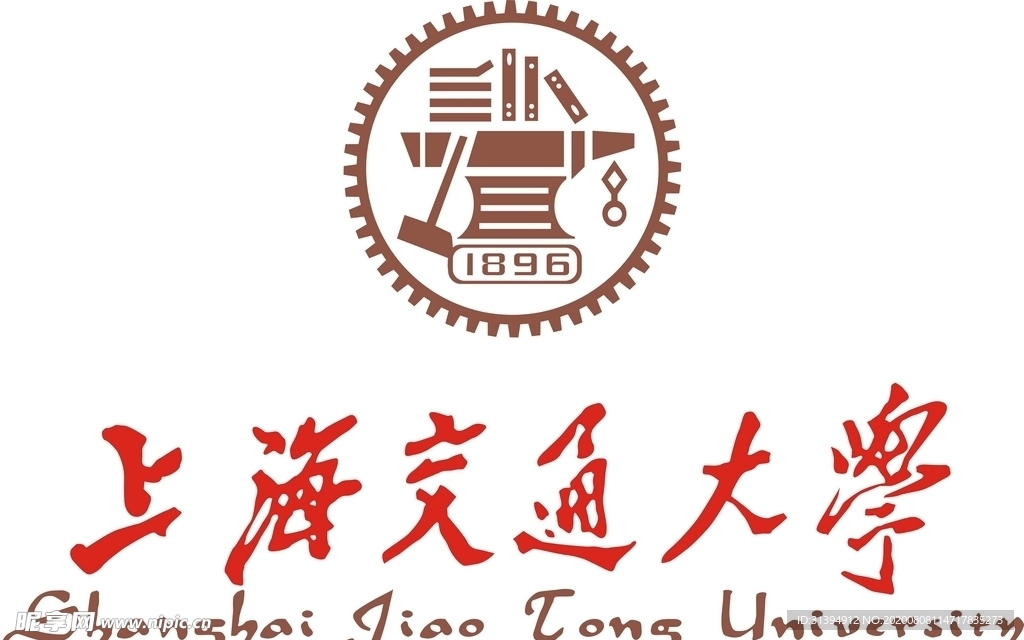 上海交通大学标志矢量图
