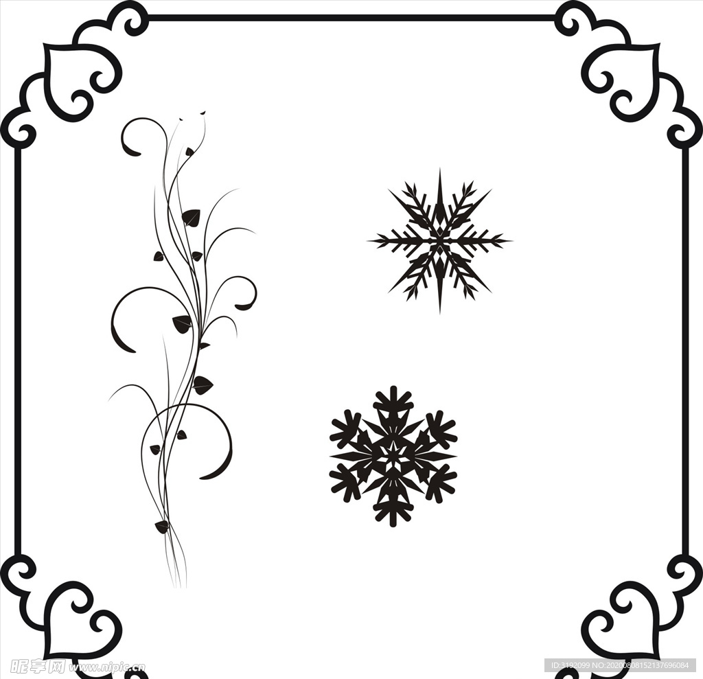 花纹 花边