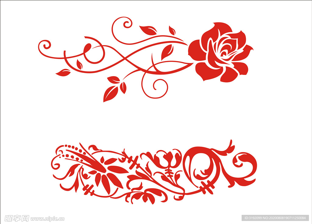 花纹 花边