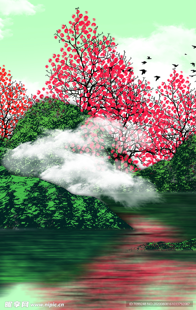 背景墙装饰画轻奢装饰画