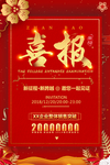 喜报海报