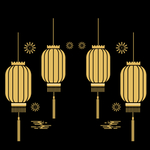金色灯笼