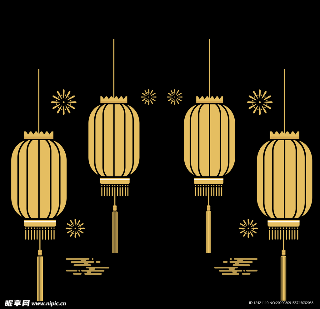 金色灯笼