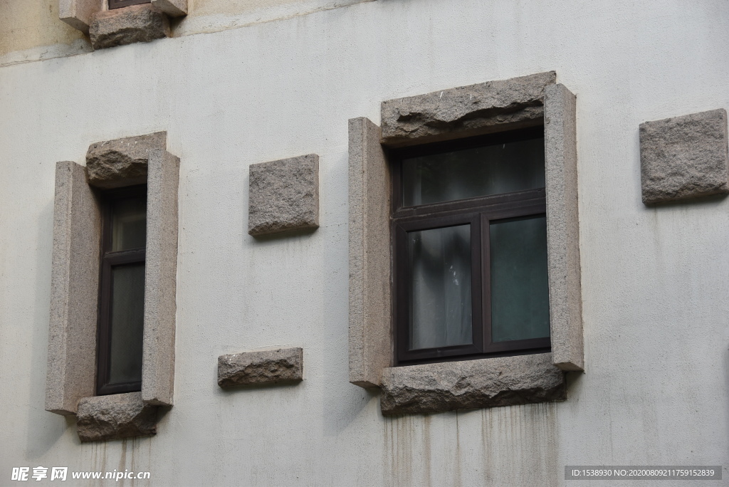 德式石材窗