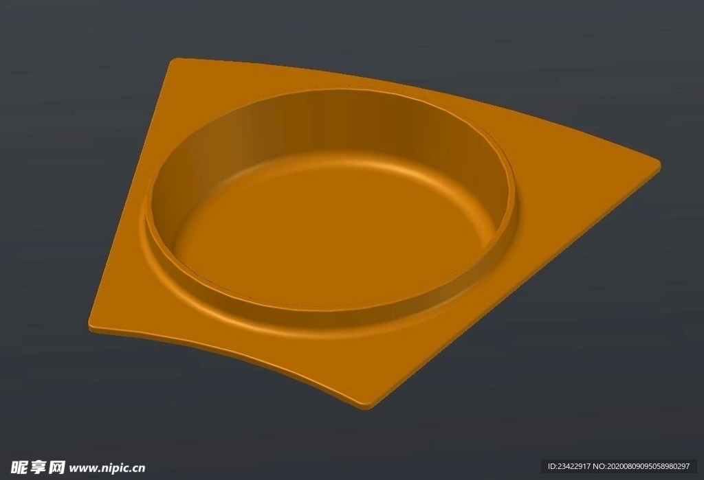 3D宽边碗陶瓷餐具