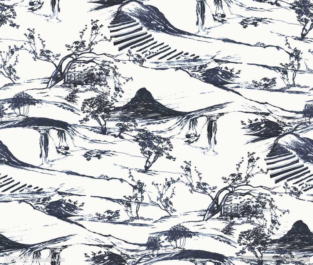 水墨画