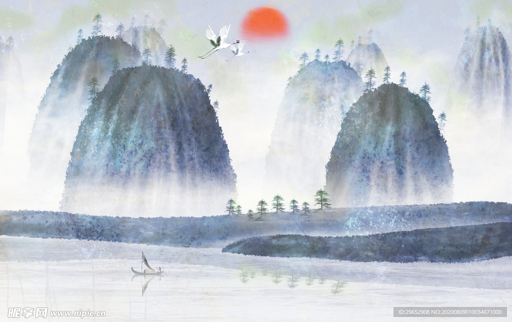 水墨山水