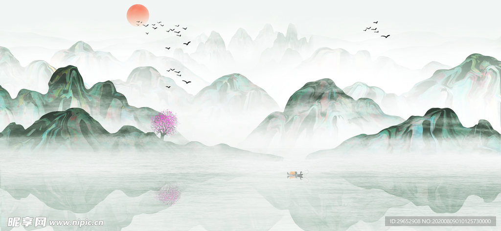 水墨山水