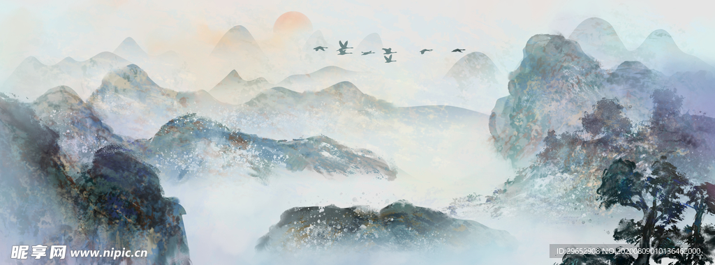 水墨山水