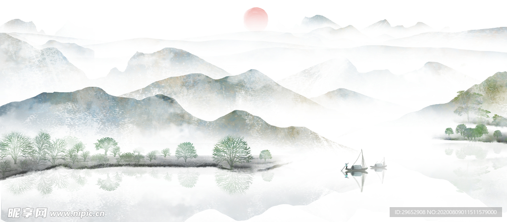 水墨山水
