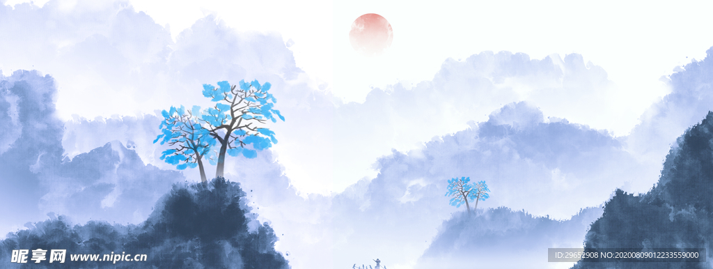 水墨山水