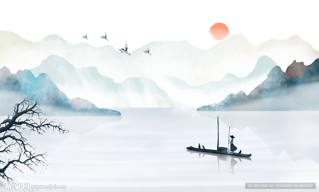 水墨山水