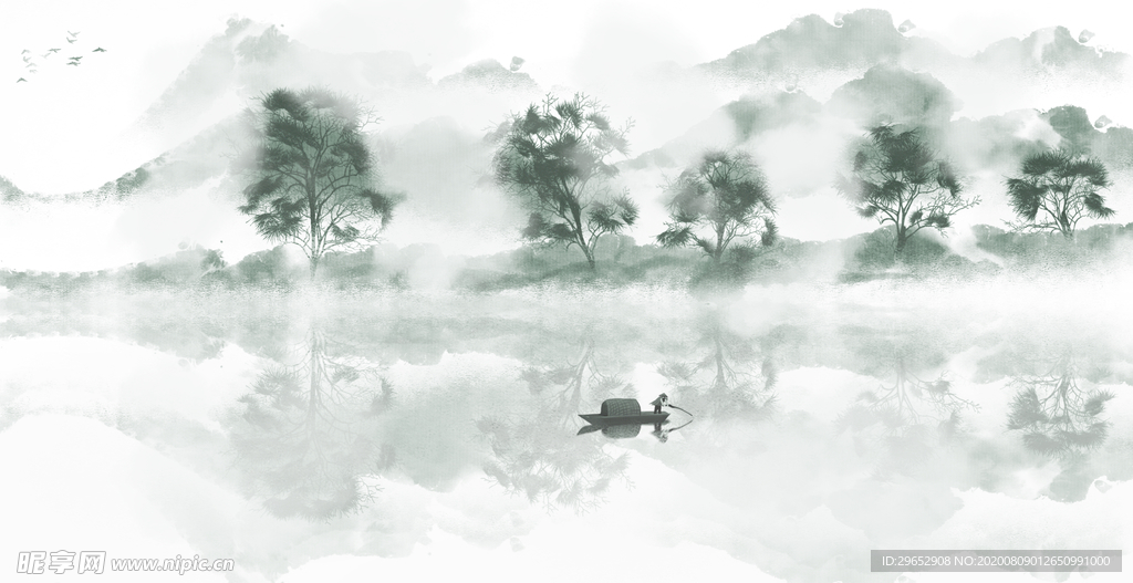 水墨山水