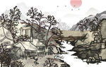 水墨山水
