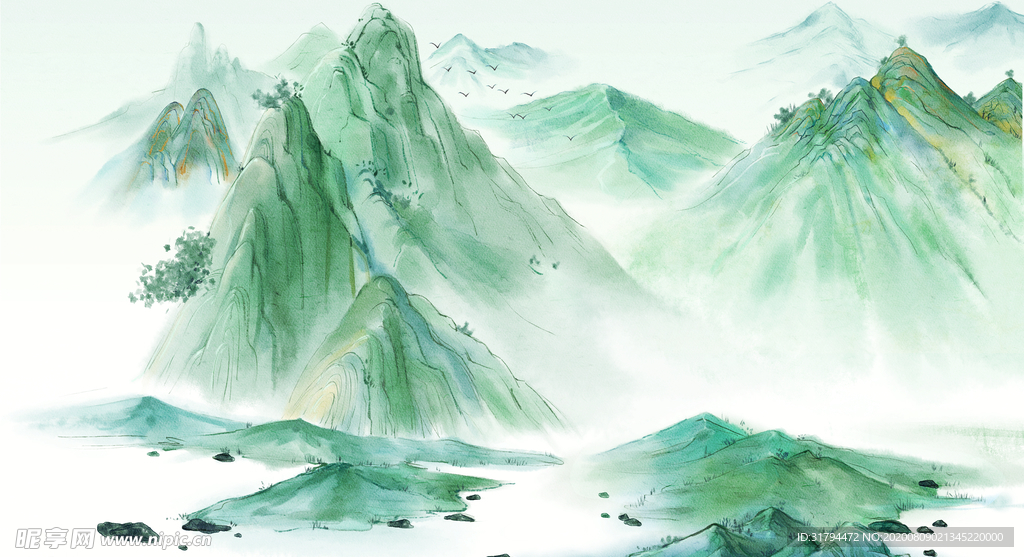 水墨山水