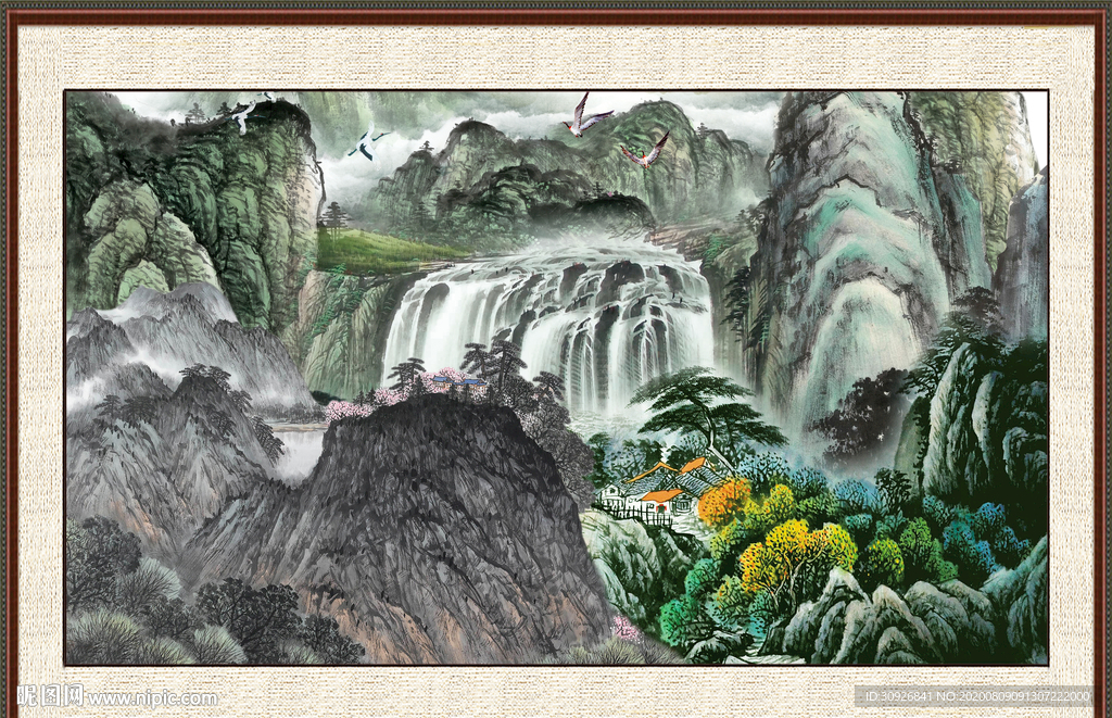 国画山水