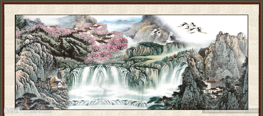 国画山水