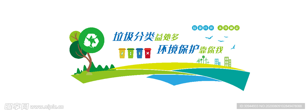 垃圾类文化墙