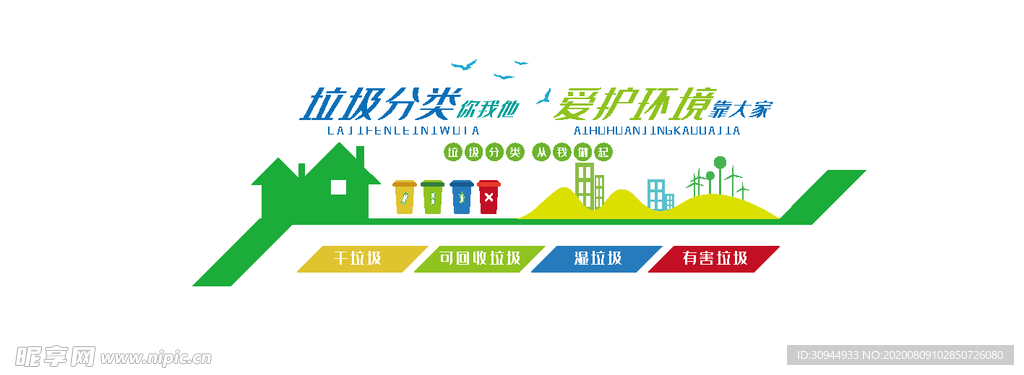 垃圾类文化墙