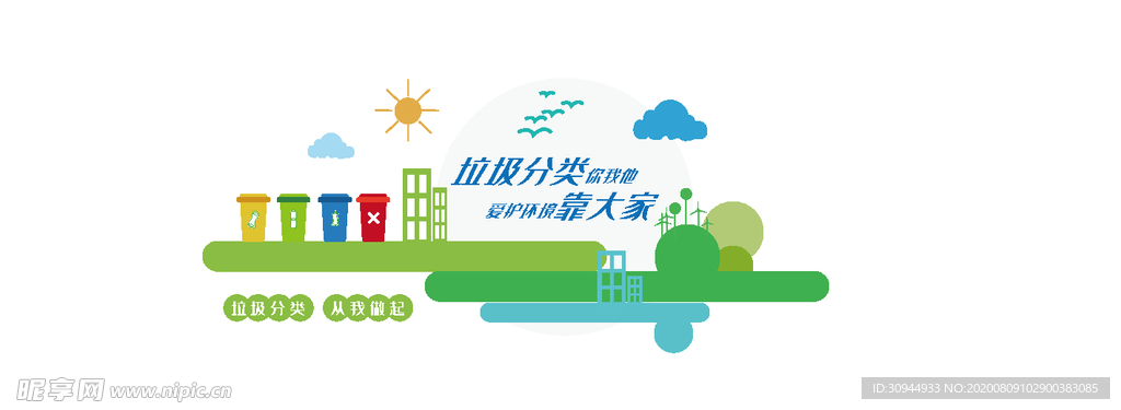 垃圾类文化墙