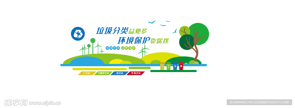 垃圾类文化墙