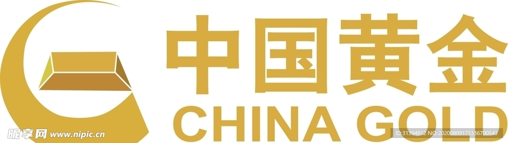 中国黄金 矢量图