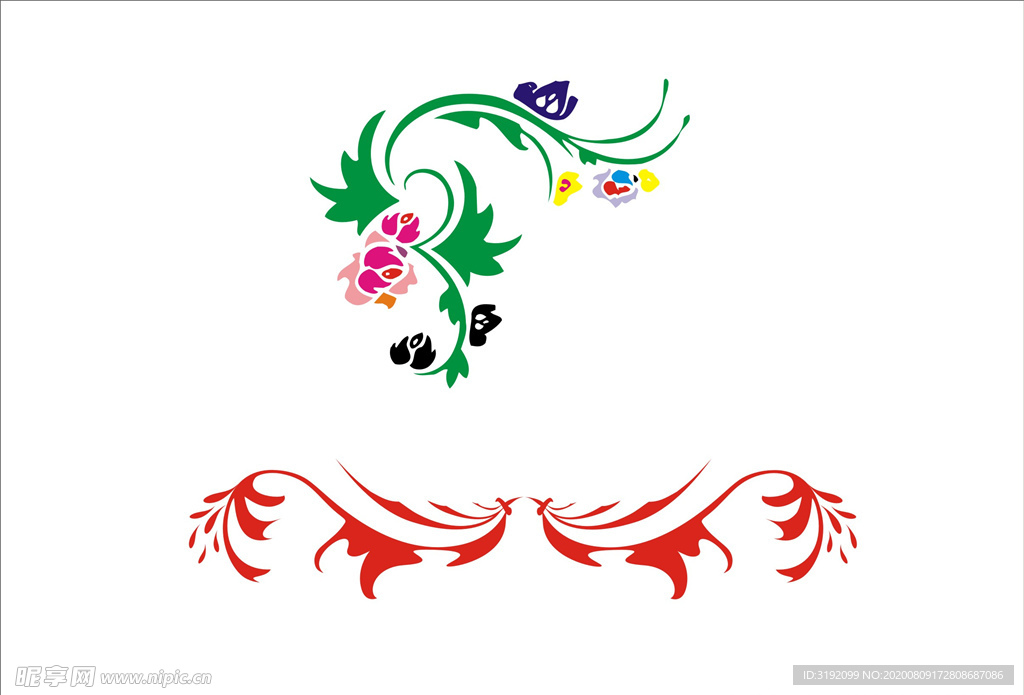 花纹 花边