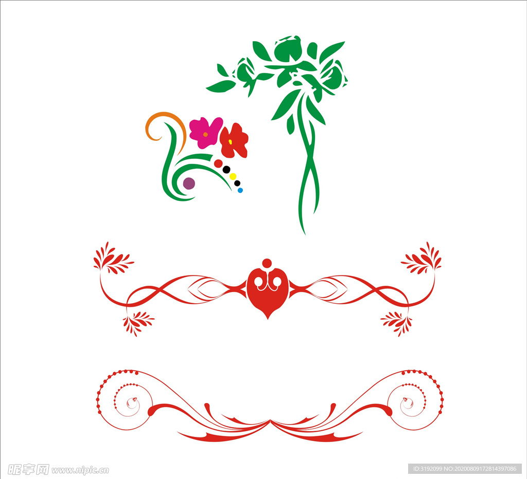 花纹 花边