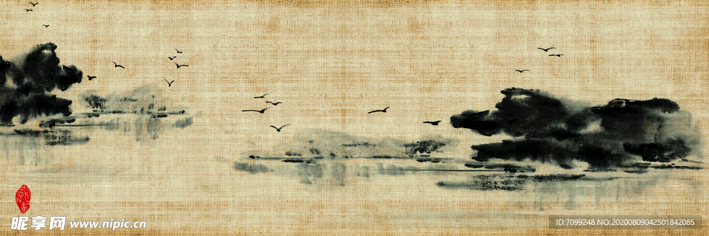 背景墙装饰画