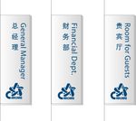 部门门牌